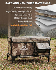 Akentio cat house escape door provides safe exit for feral cats