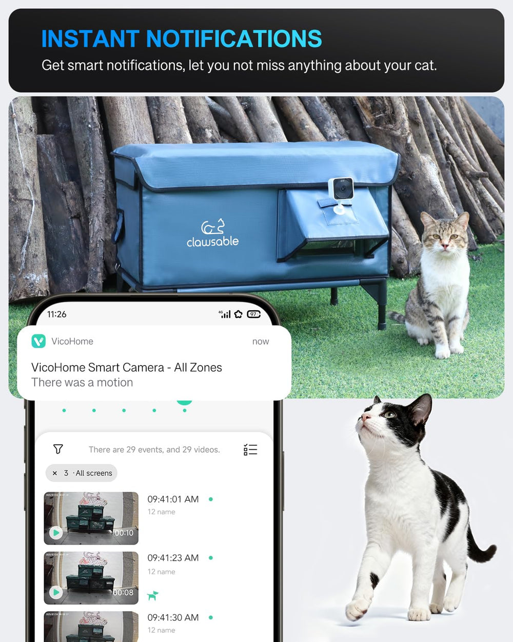 Akentio Pet Camera storage options highlight cloud and SD storage flexibility for recordings
