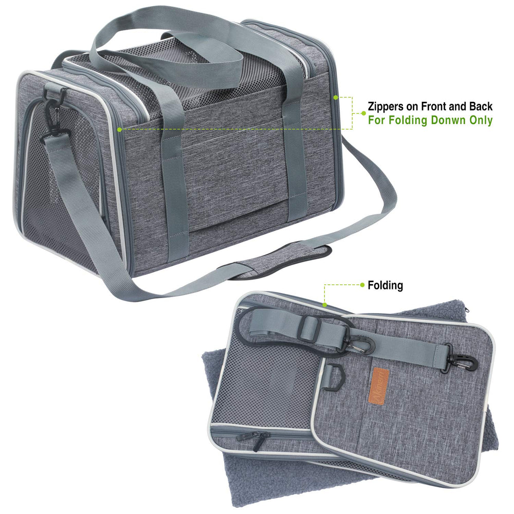 Akinerri carrying strap and handles offer easy one-handed transport