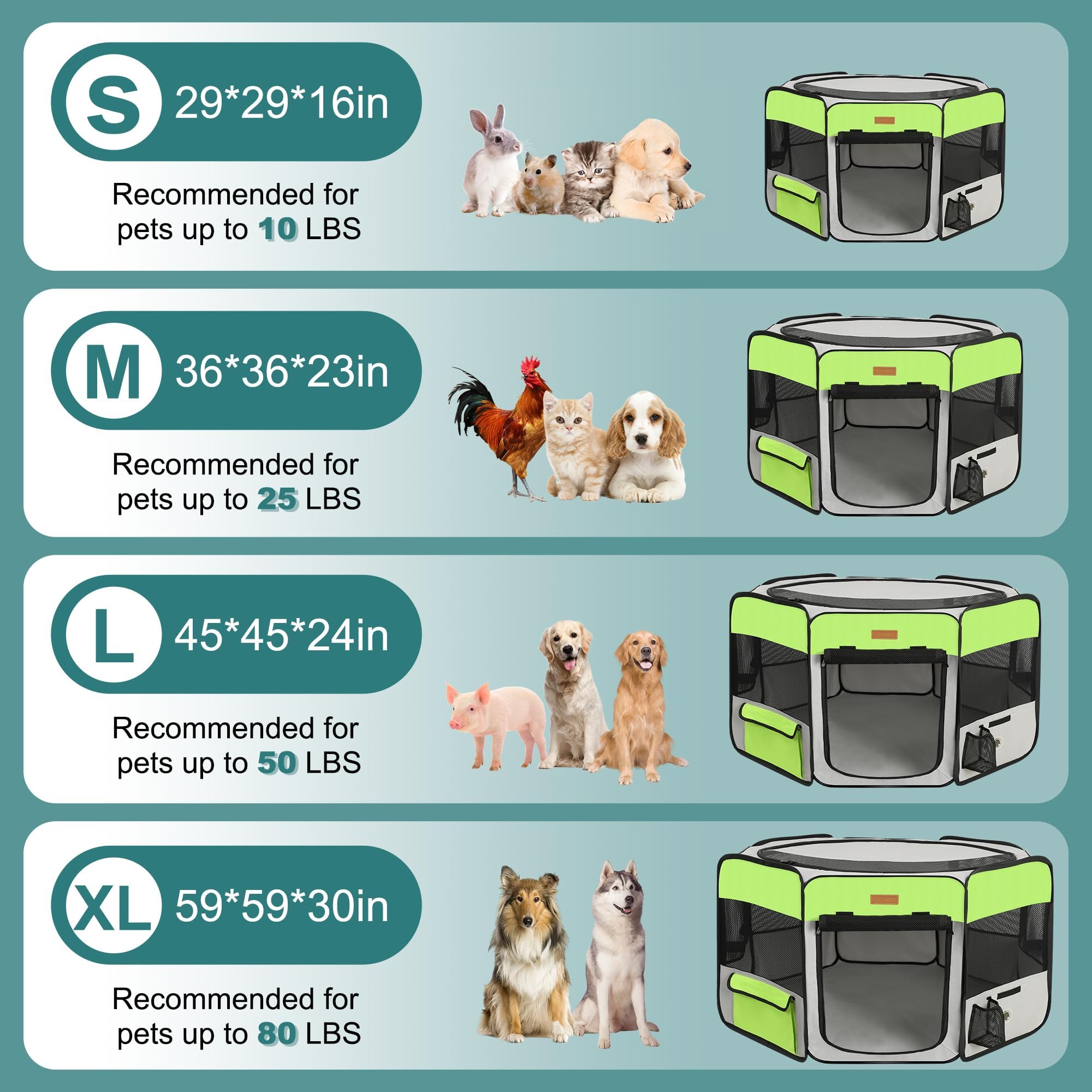 Akinerri pet playpen interior space supports play, rest, and safe retreat.