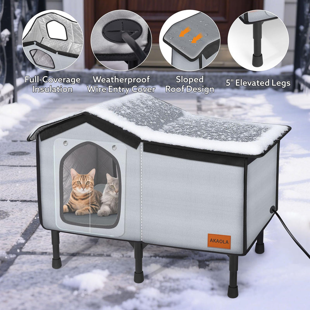 AKAOLA heater with insulated walls provides energy-efficient warmth