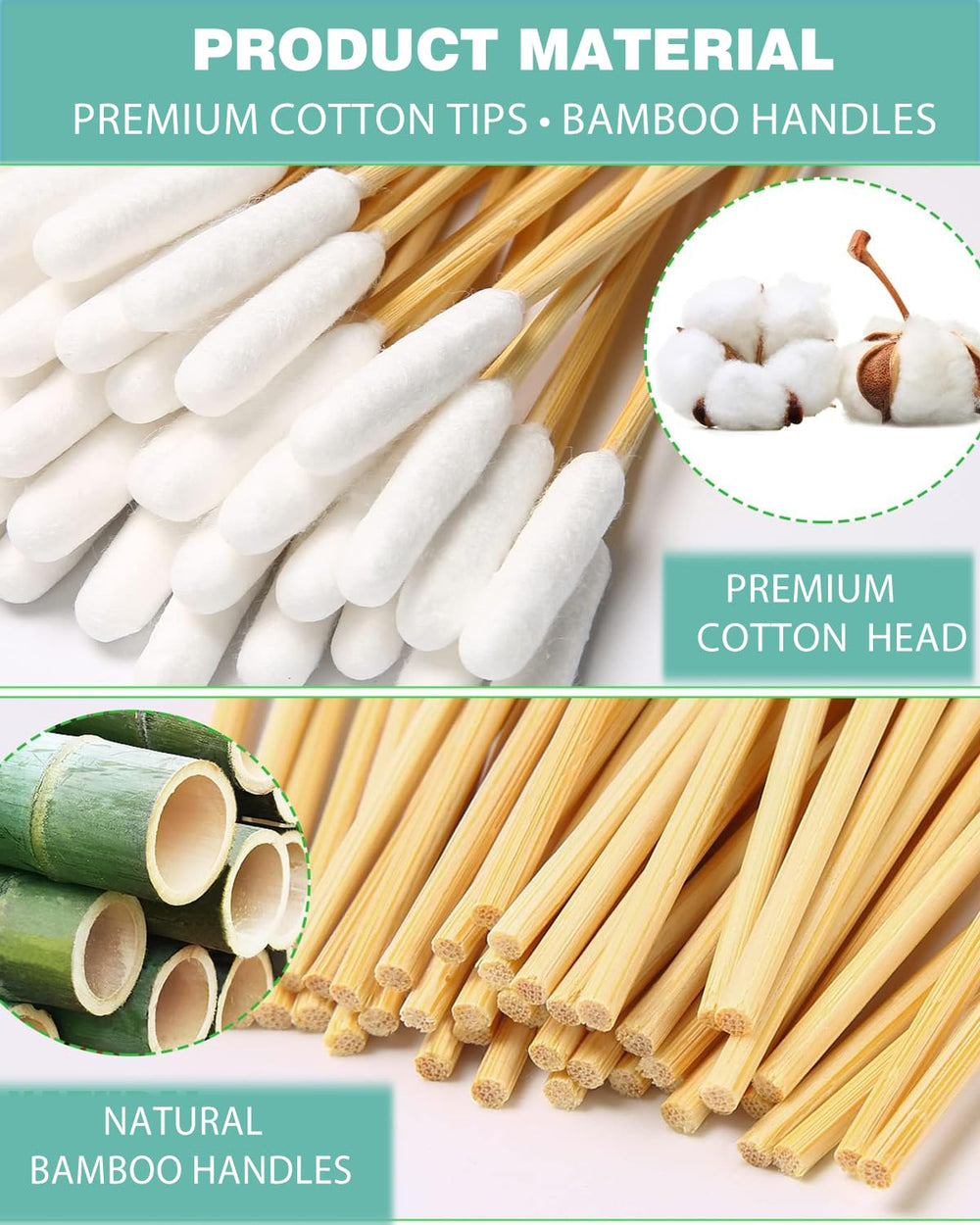 AkoSlale swabs in resealable 50-count packs for easy restocking and hygiene