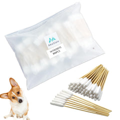 AkoSlale dog ear swabs bulk pack ready for long-term grooming routines