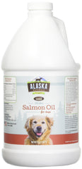 Alaska Naturals Salmon Oil Coat Shine image highlights EPA DHA support for skin health and vitality.