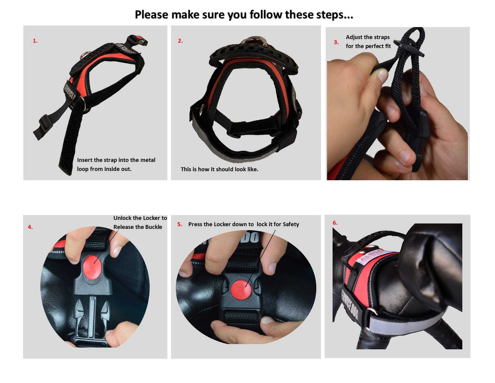 ALBCORP reinforced handle aids training and emergency control