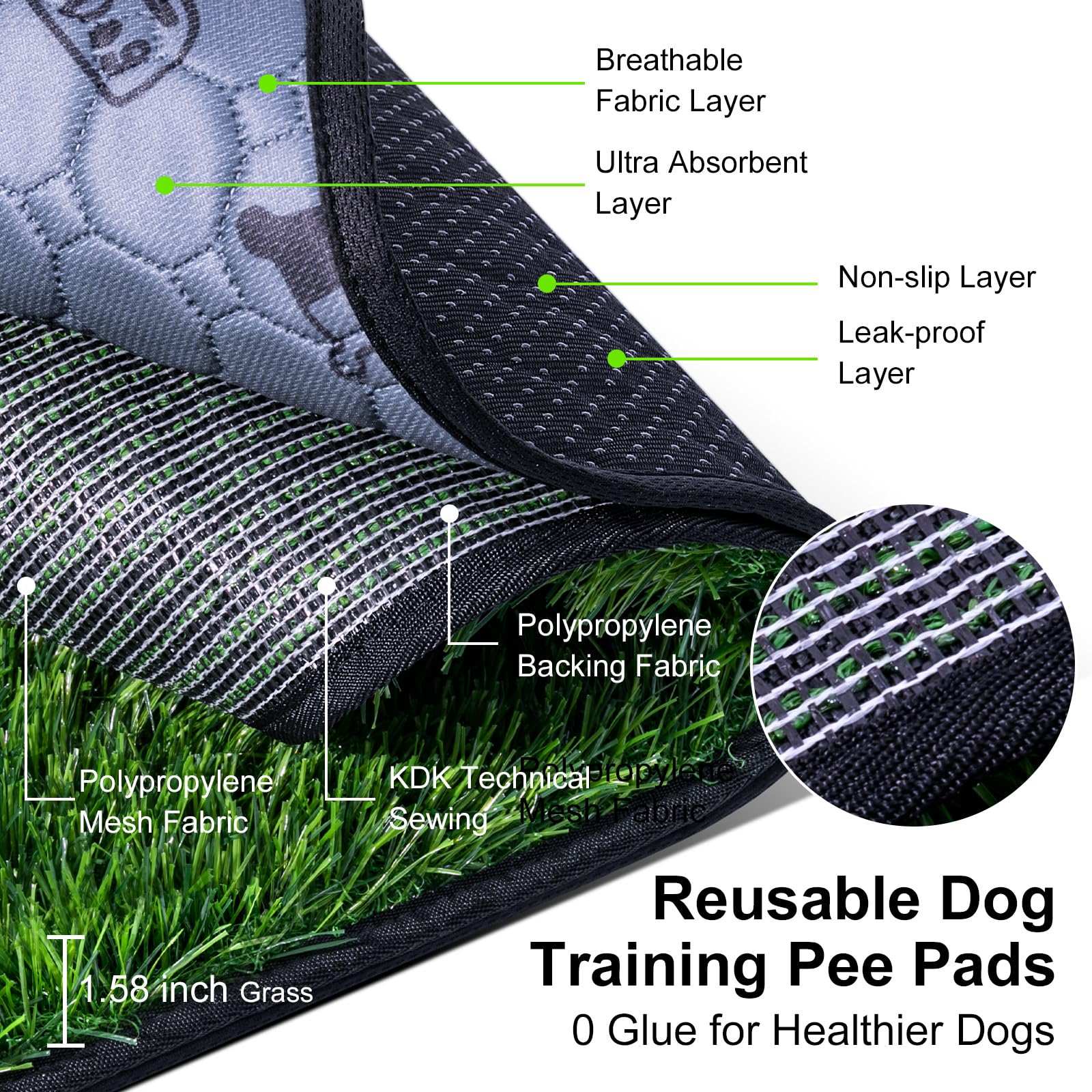 Alckijy backyard-balcony-puppy-potty ideal when outdoor access is limited.