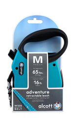 Alcott soft grip handle blue offers comfortable control on long walks