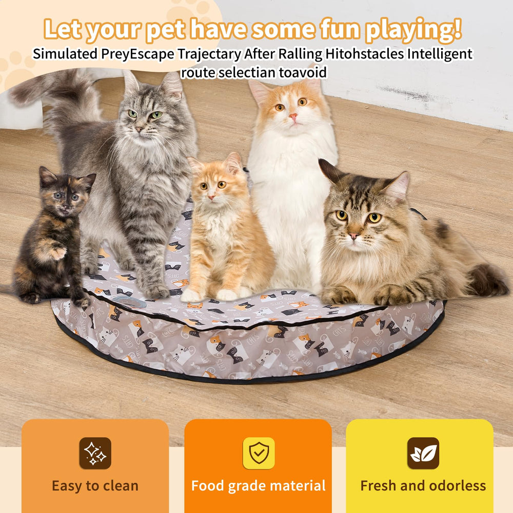 Aleena interactive cat toy cat ball in motion encourages chasing exercise