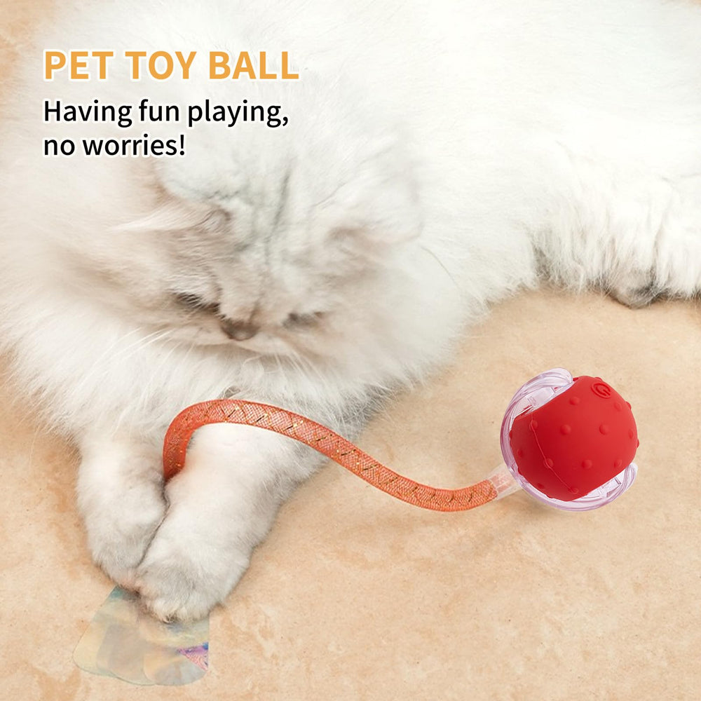 Aleena interactive cat toy rechargeable USB battery provides long-lasting use