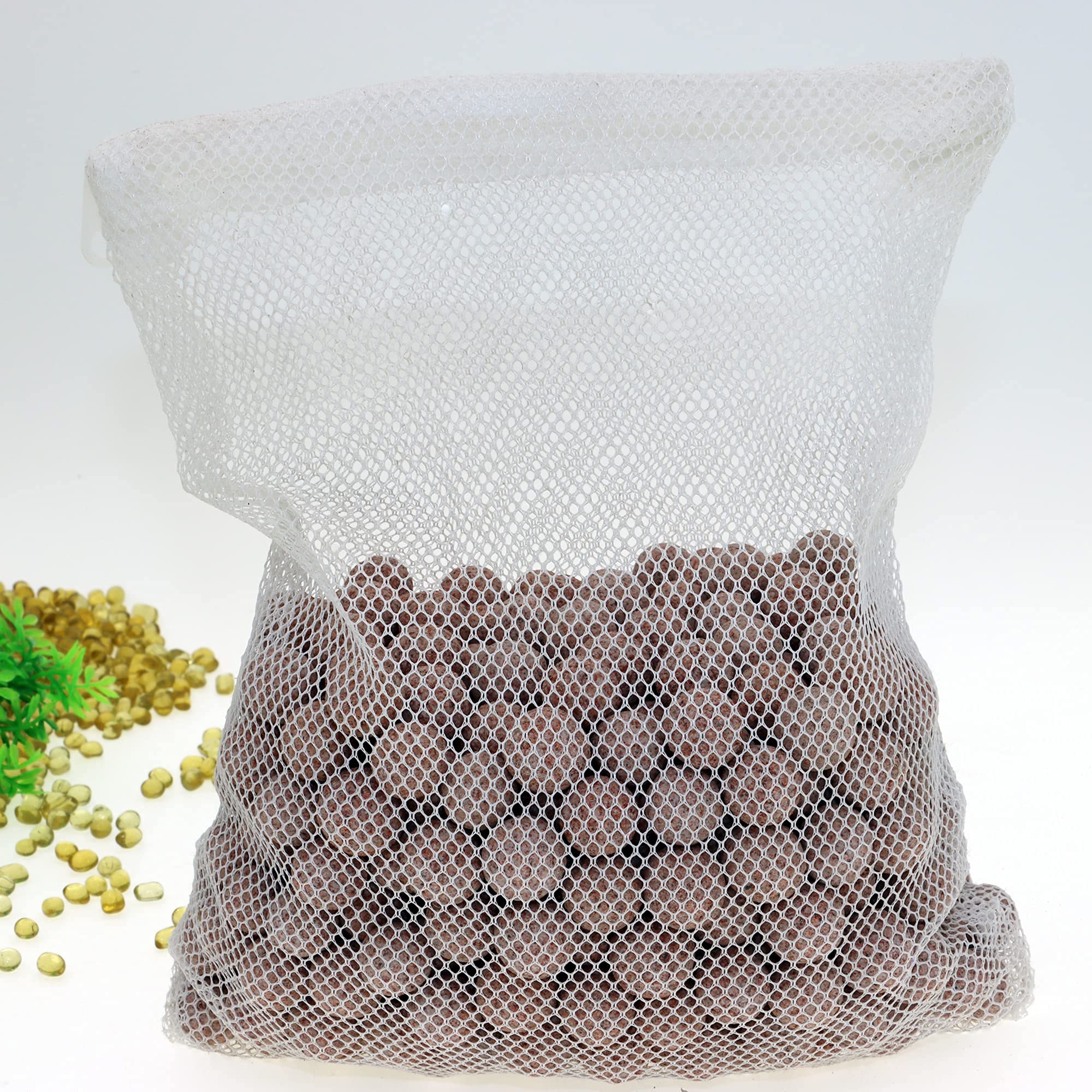 ALEGI 4lbs bio filter media packaging highlights ready-to-use bags for easy filter setups.