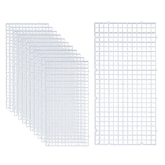 ALEGI aquarium divider grid 12pc shows grid panels for fish separation and easy tank organization.