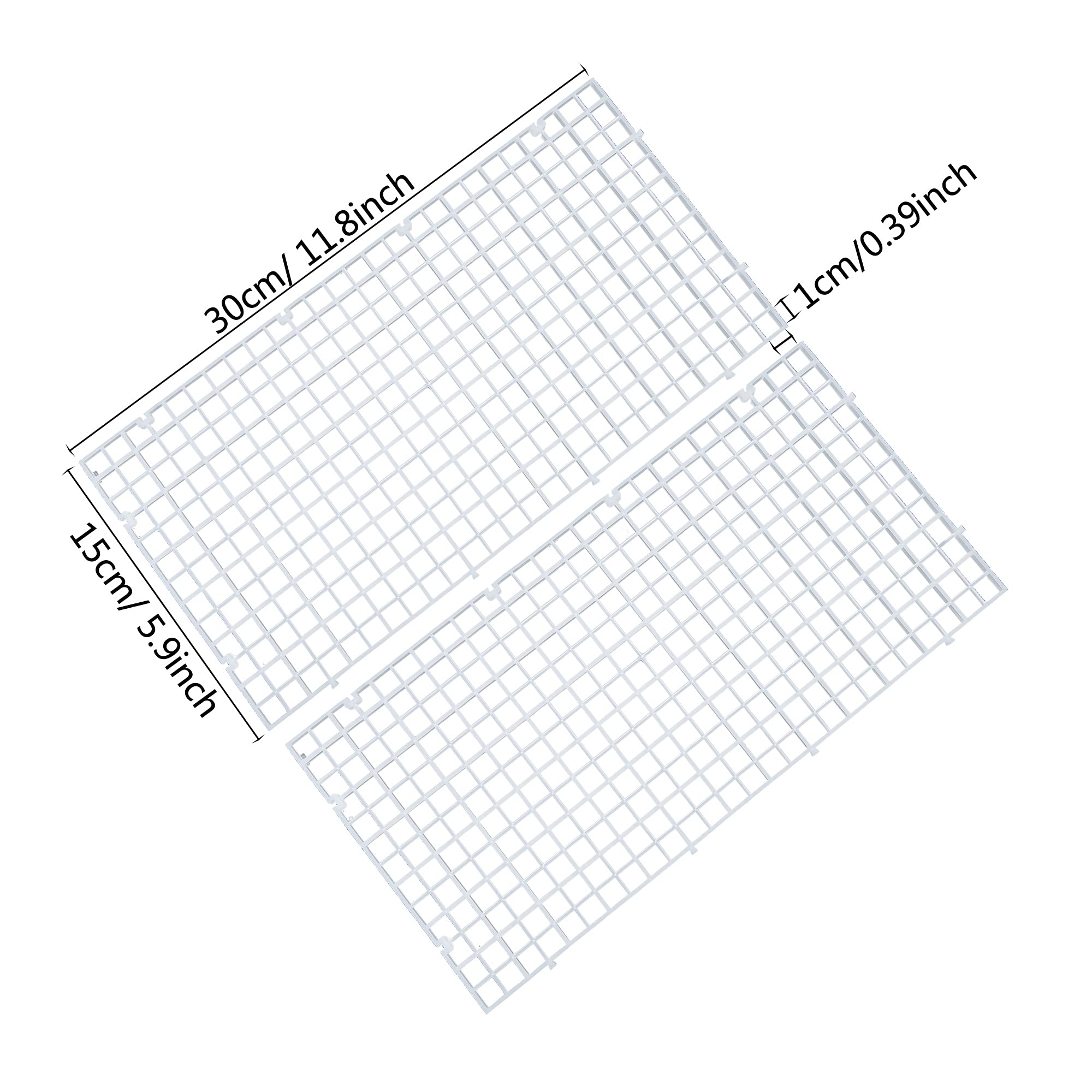 ALEGI 12-piece aquarium grid supports cleaner habitats by organizing substrates and decor.