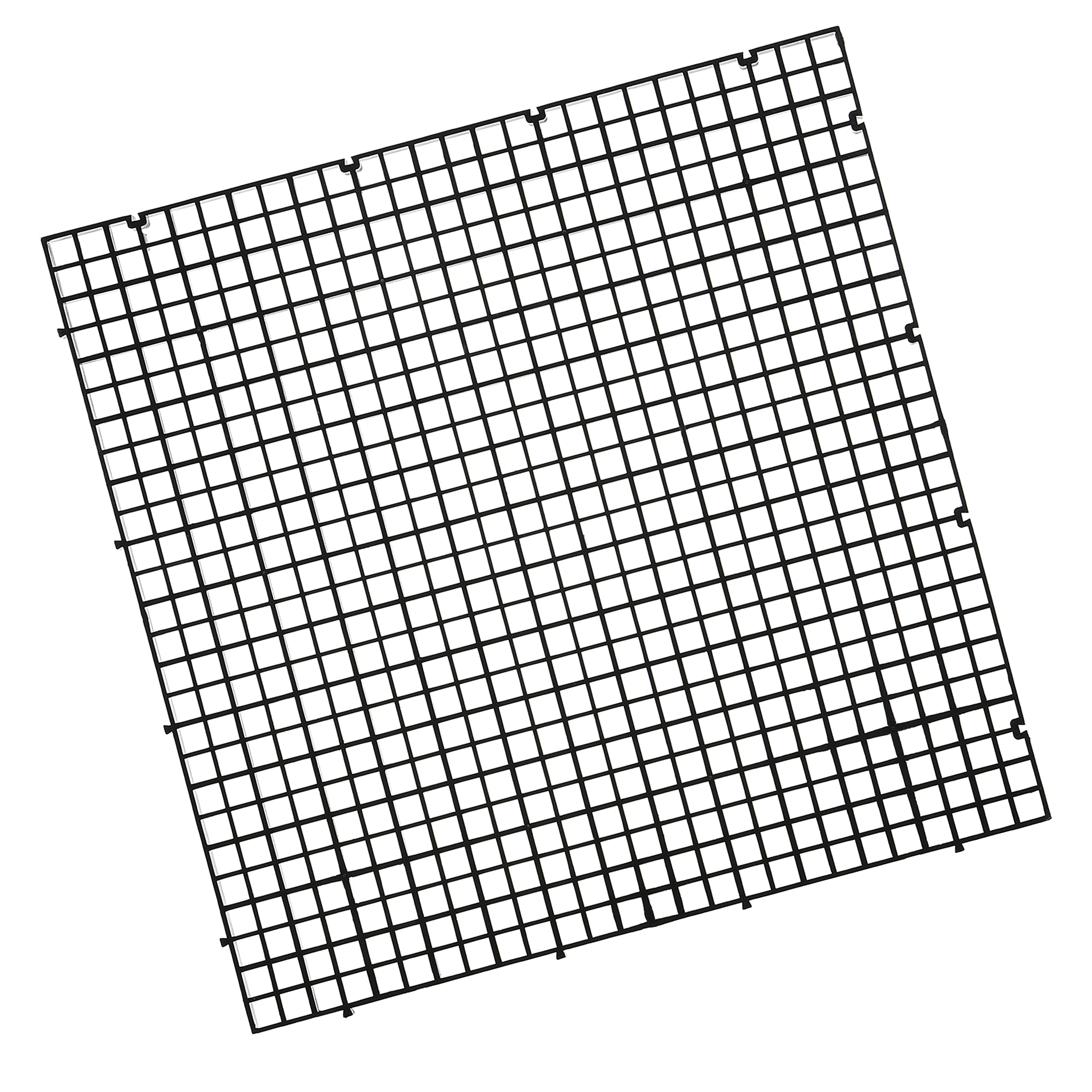 ALEGI aquarium divider-grid-black-in-use shows quick customization and easy tank setup
