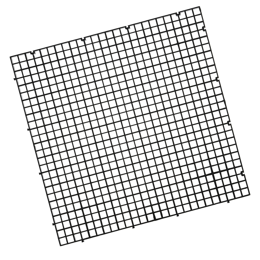 ALEGI aquarium divider-grid-black-in-use shows quick customization and easy tank setup