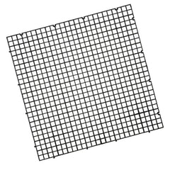 ALEGI aquarium divider-grid-black-in-use shows quick customization and easy tank setup
