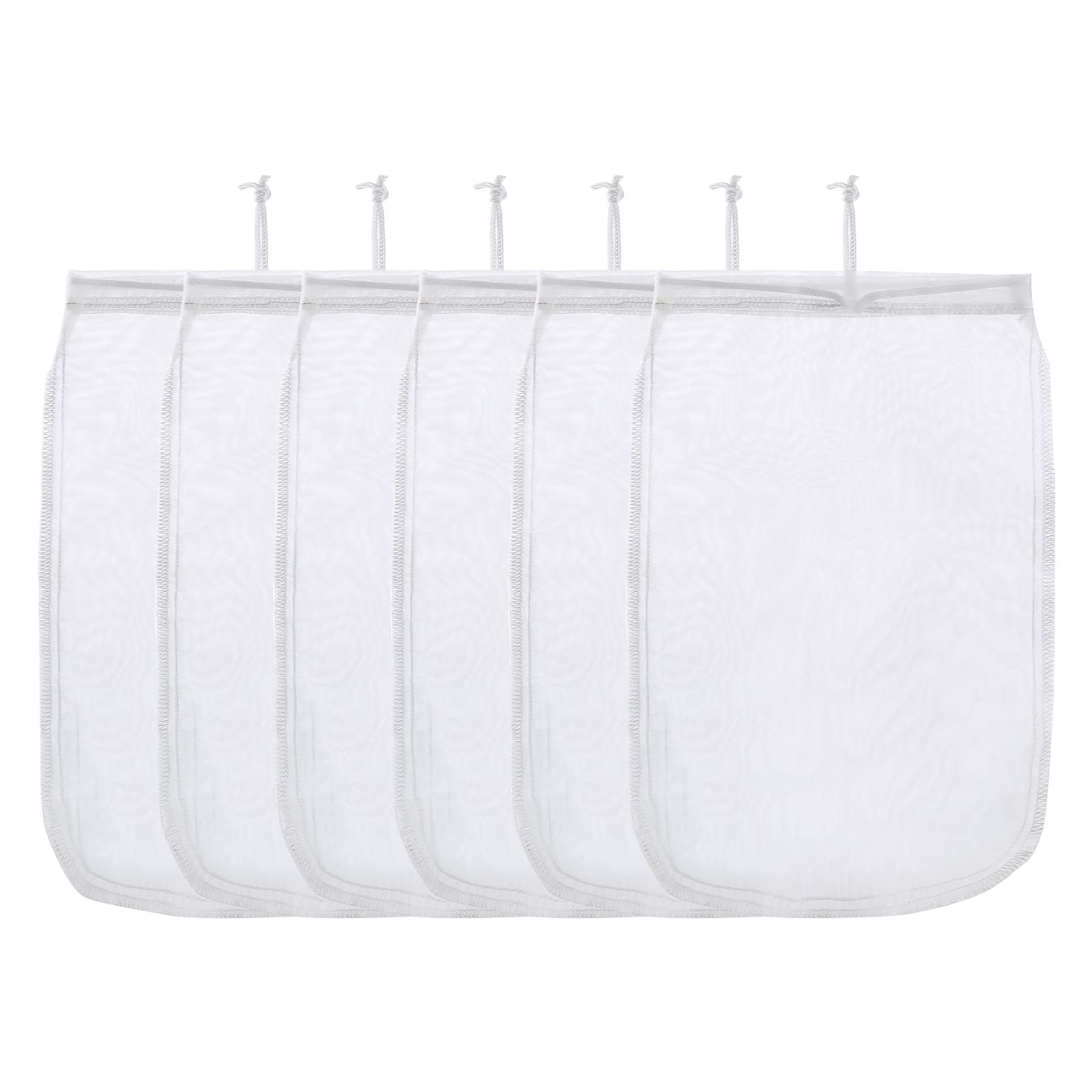 ALEGI aquarium filter media bag 12x8 in action housing activated carbon for cleaner water.