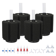 ALEGI large sponge filter assembly shown for easy top setup in 40-80 gallon tanks