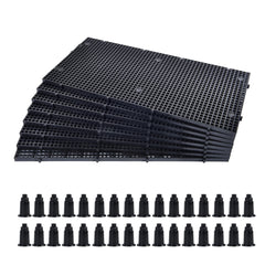 ALEGI plastic grid divider tray with egg crate louvre for safe aquarium separation.
