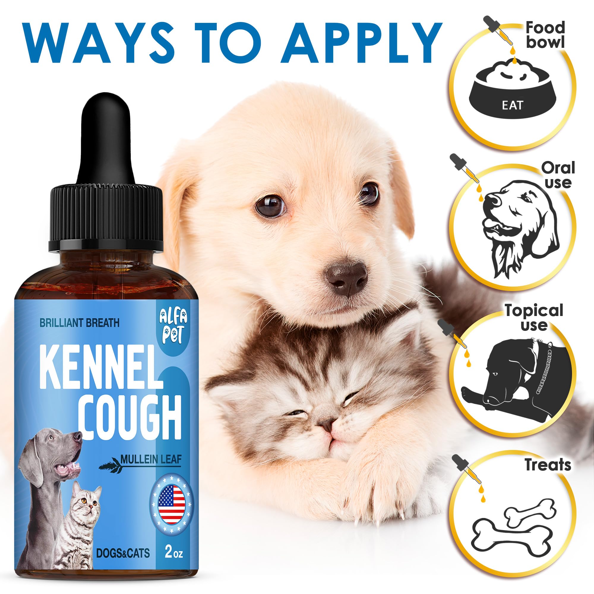 Alfa Pet all-breeds natural supplement suitable for any size or age.