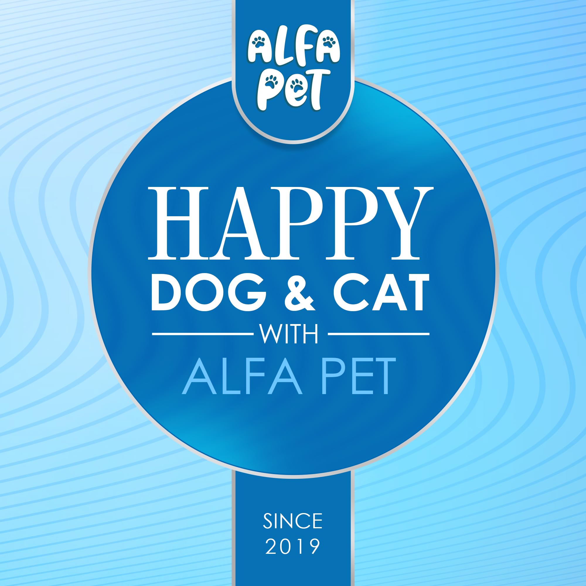 Alfa Pet easy-care routine with drops fits busy pet owners.