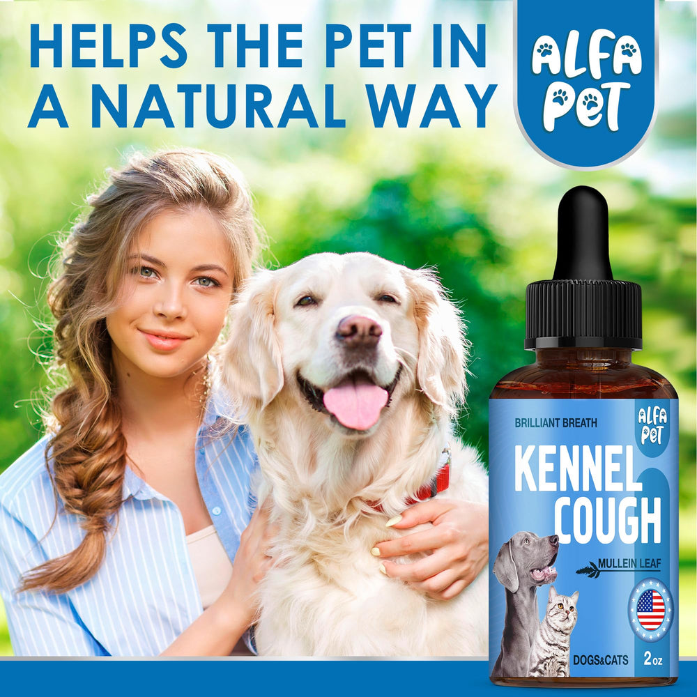 Alfa Pet gentle breath support during daily activities.