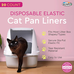 Alfapet Sta-Put technology demonstrates secure-fit liners for mess-free setup