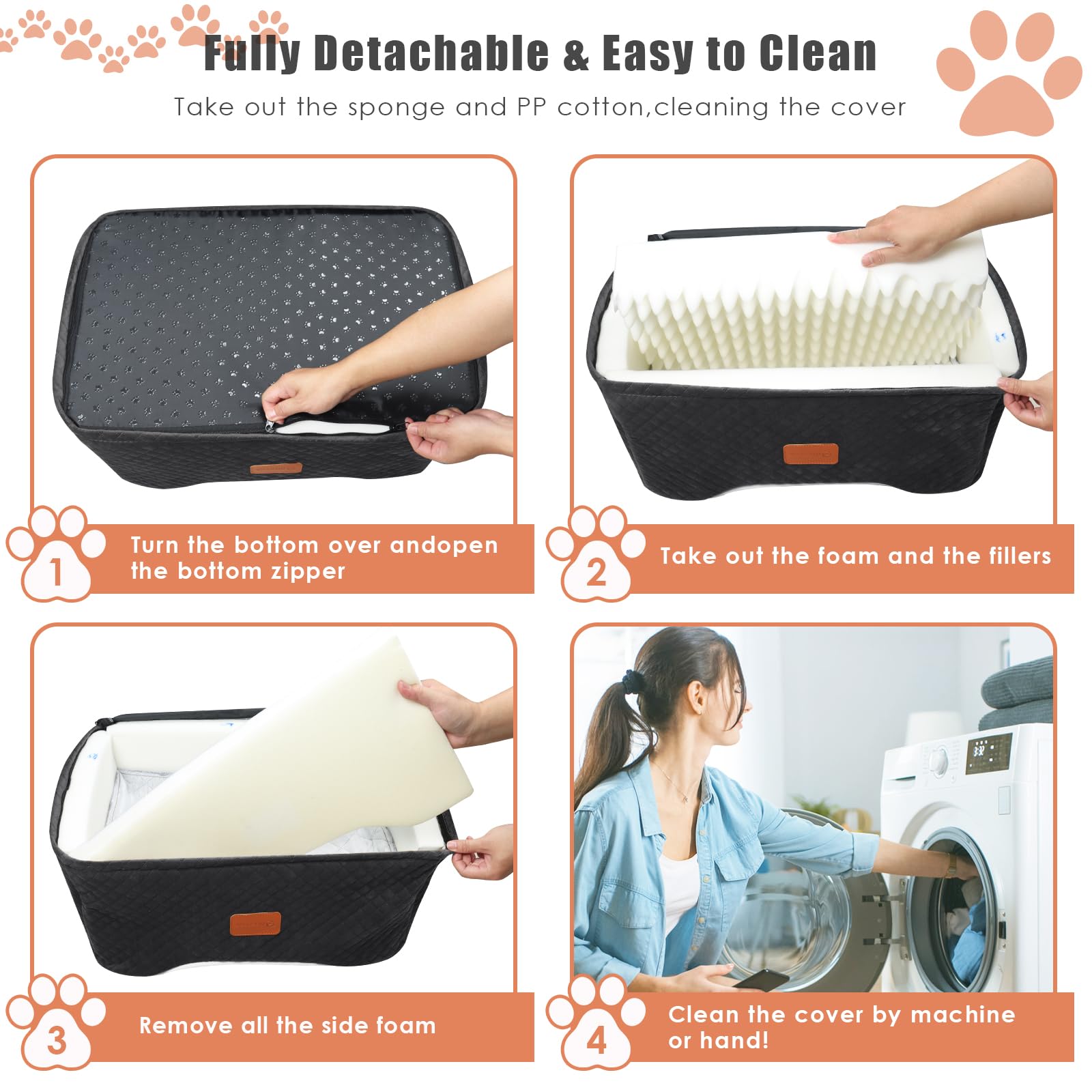 AlfaTok seat belt tether demonstrates added safety while keeping dog secured.