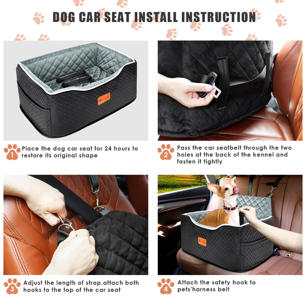 AlfaTok storage pockets show convenient space for treats and kibble.