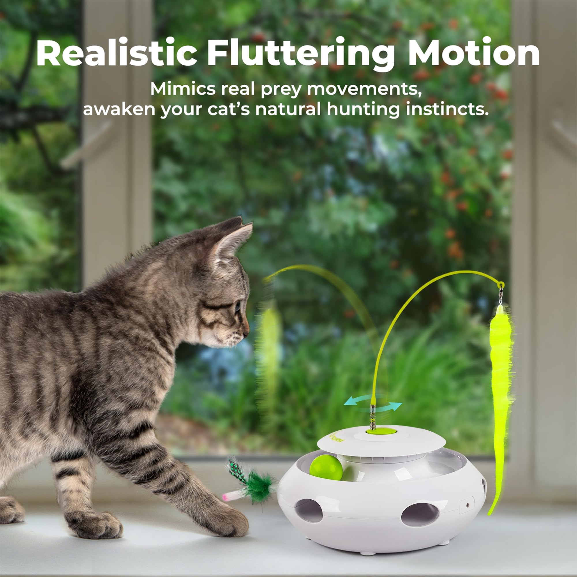 ALL FOR PAWS Replacement Bugs soft material paw-friendly claws