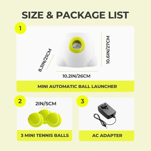 ALL FOR PAWS ball launcher packaging and included balls.