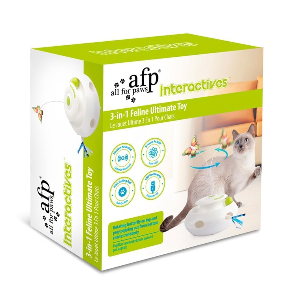 All For Paws cat-toy designed for indoor activity and mental stimulation