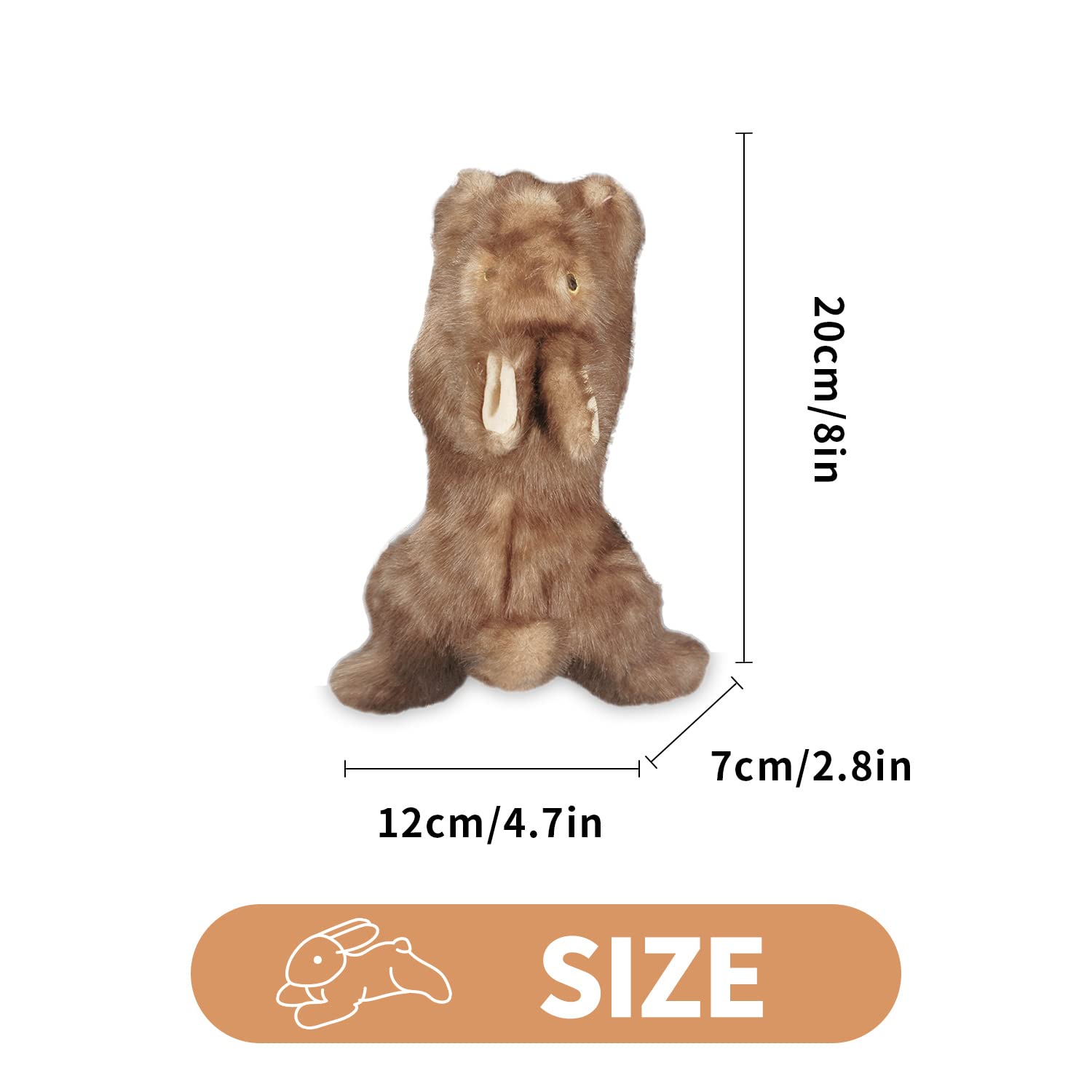 ALL FOR PAWS classic plush toy soft texture boosts cuddly comfort during nightly downtime.