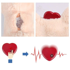 ALL FOR PAWS Durable Plush Material image highlighting sturdy puppy toy
