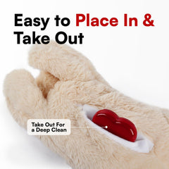 ALL FOR PAWS Heartbeat Puppy toy shown for crate-training aid