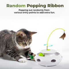 ALL FOR PAWS Interactive Cat Toy motion sensor keeps boredom away