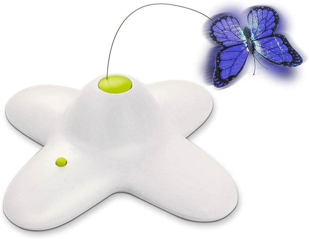 ALL FOR PAWS mariposa-juguete-interactivo: fomenta la actividad y curiosidad del gato.