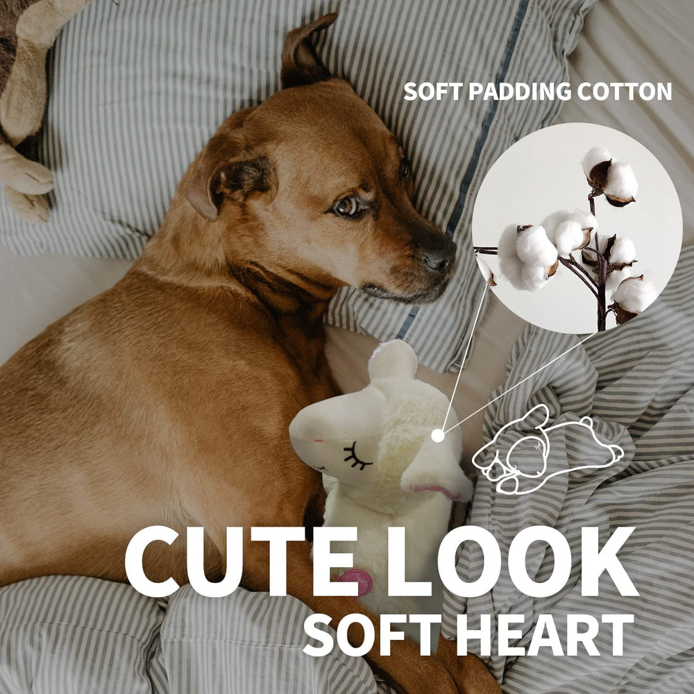 ALL FOR PAWS Snuggle Sheep-travel-friendly-compact ideal for pet trips and hotel stays
