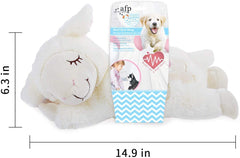 ALL FOR PAWS Snuggle Sheep-warmbag-heat shows warm pack soothing pets after heating