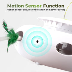 ALL FOR PAWS USB Rechargeable Kitty Toy long-lasting energy for play