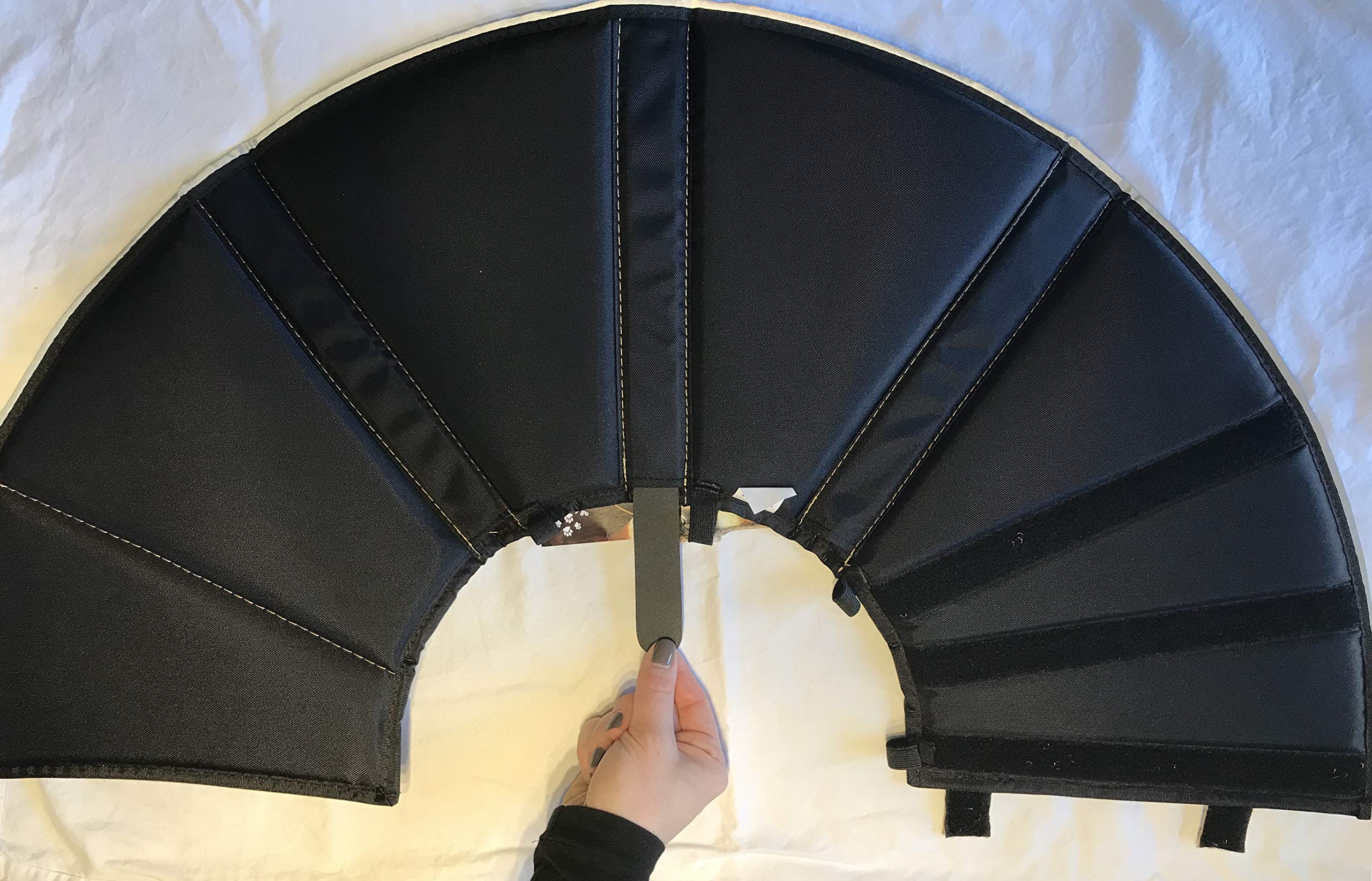 All Four Paws Comfy Cone on a recovering pet demonstrates comfort and flexibility