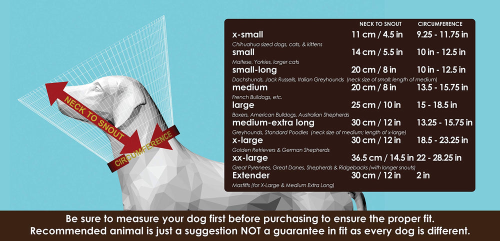 All Four Paws Comfy Cone in reversible mode for flexible positioning during meals.