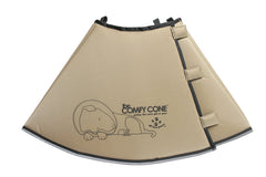 All Four Paws Comfy Cone shows soft-foam-backed fabric for pet comfort.