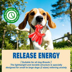 Allcoke Balloon Dog Toy boredom-buster red supports interactive bonding during playtime.