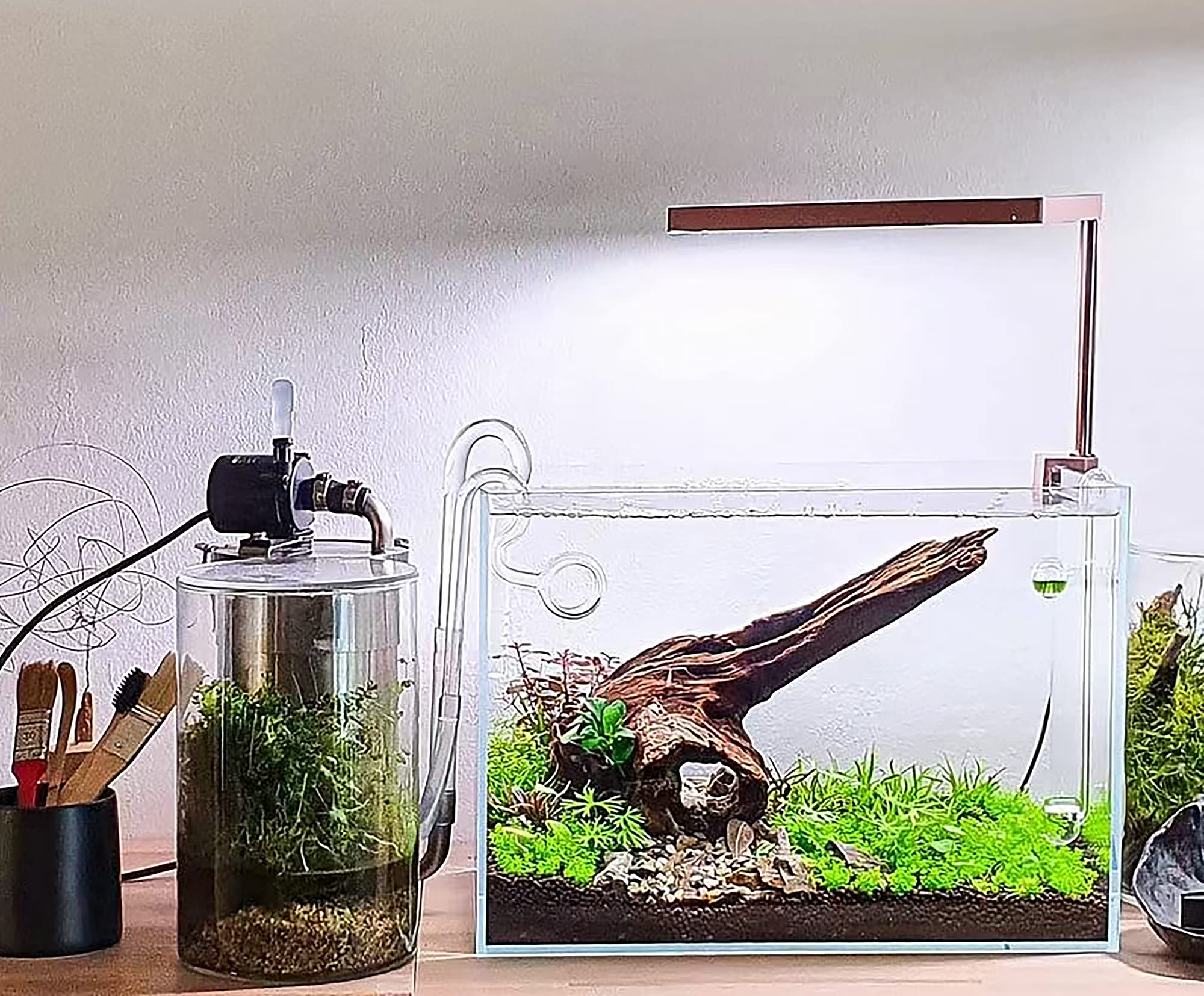 Allcolor Aquarium Glass Assembly highlights durable frameless construction for easy setup