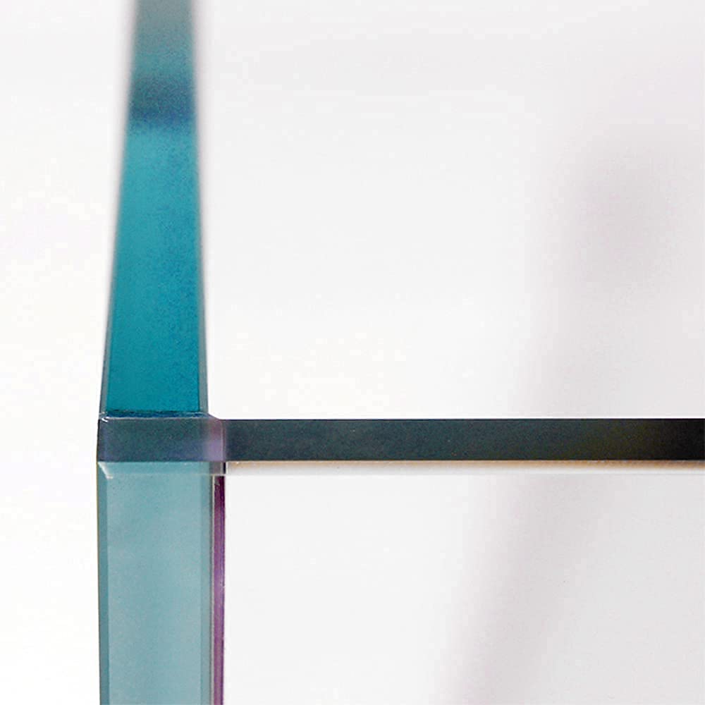 Allcolor Rimless Aquarium 7gal 90-degree corner join creates neat edges and easy cleaning.