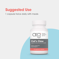Cat's Claw hypoallergenic formula jar reflecting doctor-developed quality