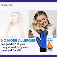 Allerpet made in USA label highlighting domestic production and quality