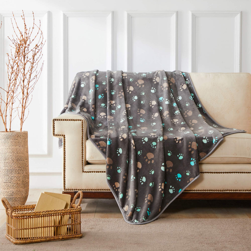 Allisandro colcha doble franela, protege muebles de pelos