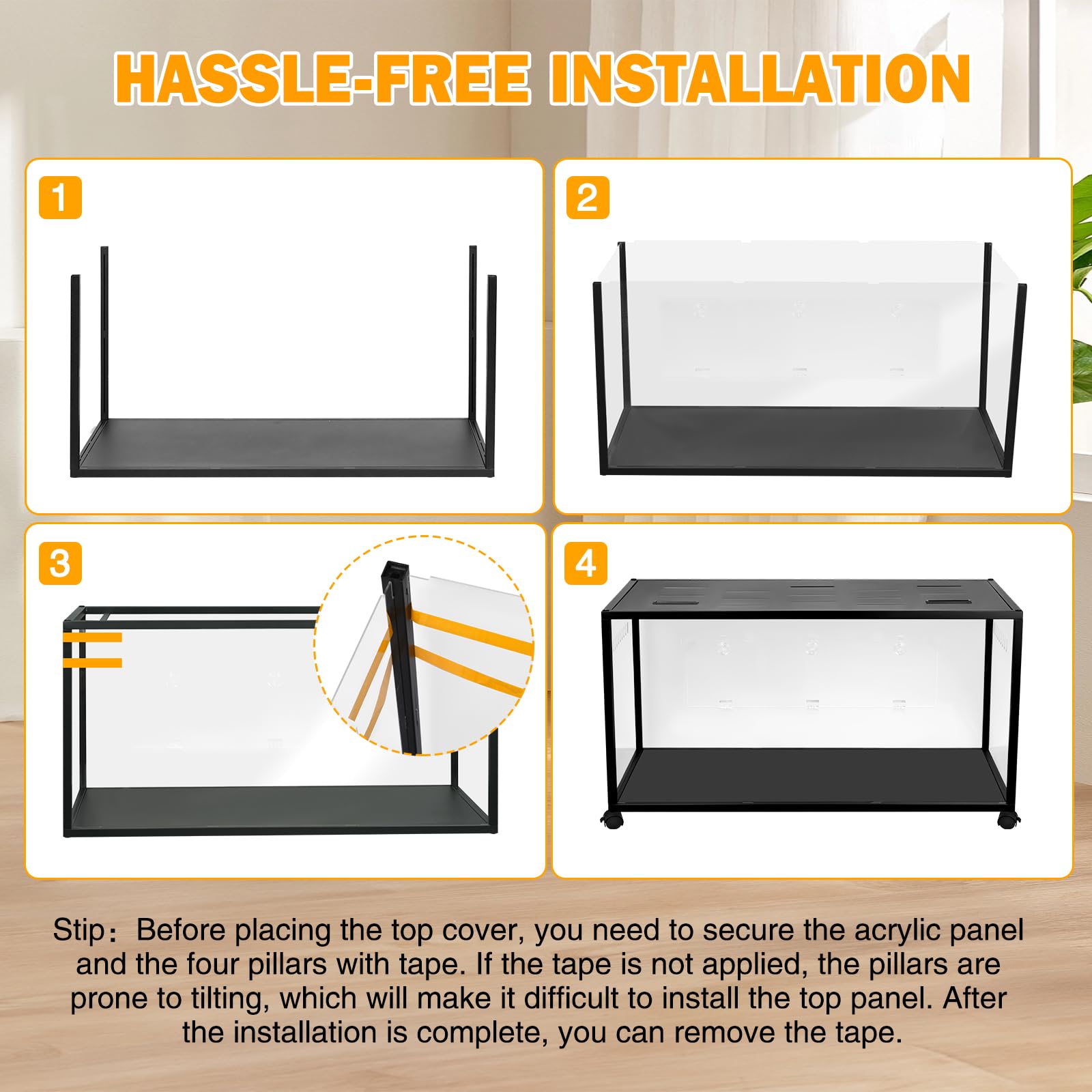 ALLOYNIX removable top panel simplifies quick cleaning and bedding refresh.