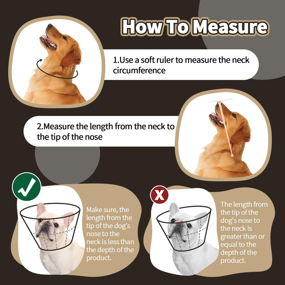 Allroaring breathable-mesh cone highlights airflow for pet comfort.